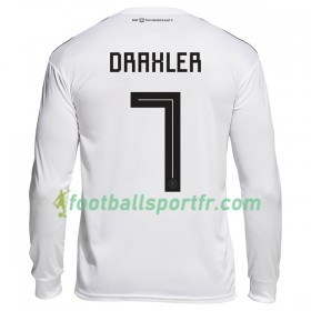 Tenue Allemagne Draxler 7 Domicile Coupe du monde 2018 Maillot de Foot ML